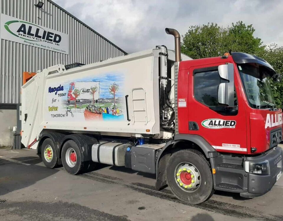 School Picture on Lorry